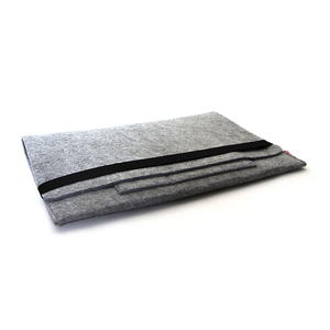 Personalizzata Grigio di Portatile Conferenza Penna Matita Feltro <span class=keywords><strong>Notebook</strong></span> Per Il Tempo Libero Con Cavo Elastico