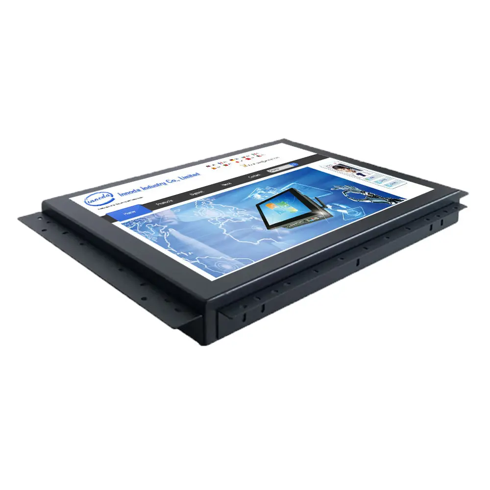 Robuster Sunlight Readable Open Frame Monitor 15 17 19-Zoll-Touch-Display Industrielle LCD-Monitore für den Außenbereich
