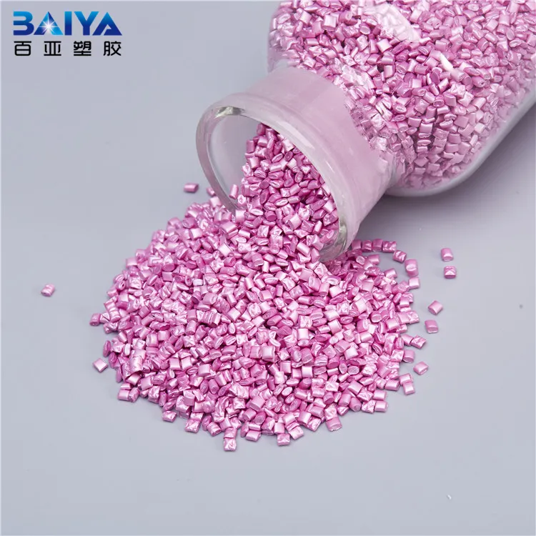 New Special Effect Plastic Coloring Masterbatch for PP PE ABS