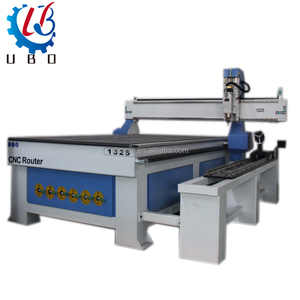 UBO 1325 3 assi acrilico legno PDF alluminio Cnc Router macchina per la lavorazione del legno con dispositivo ad albero rotante e Vacuun tavolo di adsorbimento - Product Image 3