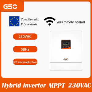 3.5KW 5.5KW 48V 230V MPPTハイブリッドオフグリッドDSP制御ソーラーインバータLifepo4バッテリー - Product Image 3