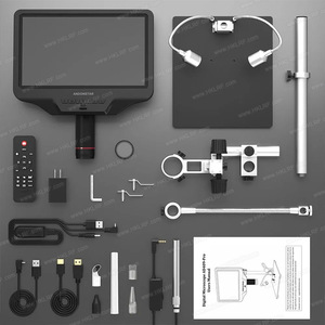 Microscopio Digital AD409 Pro-ES con pantalla LCD ajustable de 10,1 pulgadas con endoscopio y pantalla FHD para reparación electrónica - Product Image 3
