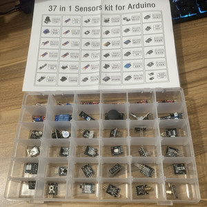 37 adet sensör kiti Ultimate 37 1 sensör kiti Arduino için giriş öğrenme 37 sensör kiti elektronik bileşenler
