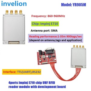 Impinj e710 sdk python UHF RFID reader module 4 porte dell'antenna SDK gratuito per la gestione della logistica e il sistema di cronometraggio della corsa sportiva - Product Image 3