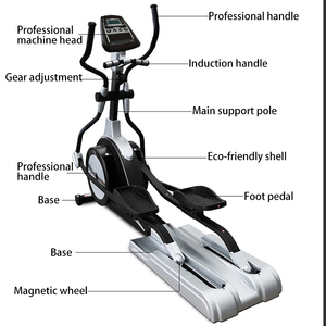 Elip thương mại máy phòng tập thể dục thiết bị tập thể dục <span class=keywords><strong>Elliptical</strong></span> huấn luyện viên hình elip chéo huấn luyện viên - Product Image 4