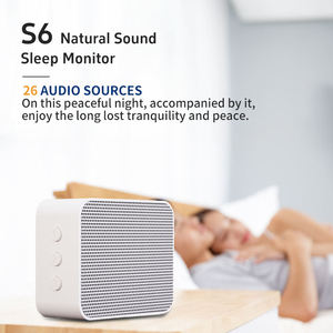 Tragbare wiederauf ladbare Baby Home Sleep Sound Maschine 26 Beruhigende natürliche Musik White Noise Lautsprecher für den Heimgebrauch