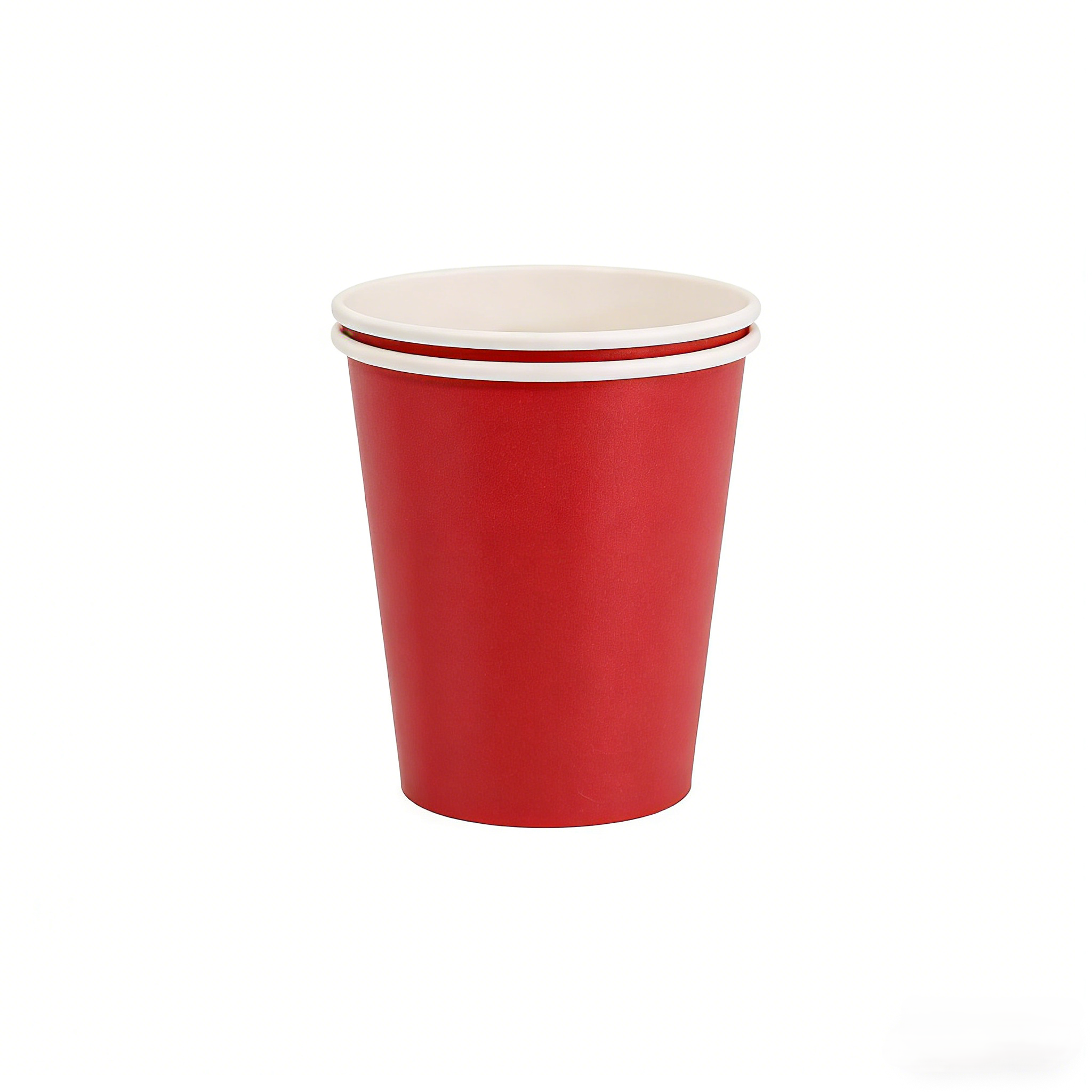 Vaso de papel de 9 oz * 10 unidades * Rojo
