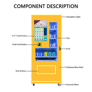 24小时自助商店凡丁机触摸屏控制自动售货机货源制造 - Product Image 3