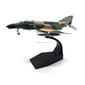 Wholesale Diecast Military <strong>Model</strong> 1/100 Scale F-4C Phantom Army Color Attack Plane <strong>Model</strong> USA Fighter Jet <strong>Model</strong> for Decoration - Product Image 5