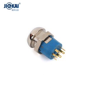 JK216 19mm 5 posizioni On/Off blocco a chiave interruttore a chiave con chiave rotante interruttore a pulsante - Product Image 2