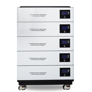 Lifepo4 סולרית 48v סוללת ליתיום 20kwh סוללת אחסון אנרגיה מוערמת 100ah 48v סוללת ליתיום יון