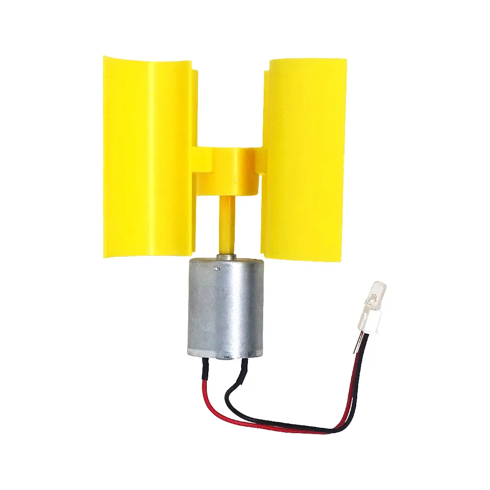 Vertical Shaft Miniature Wind Turbine Small Dc Fan Blade Diy Production Household Physical Power Generation