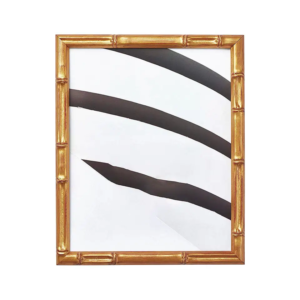 New Product Pop Art Picture Frame Customized Vintage Gold Silver Bamboo Join Frame Moulding for Poster