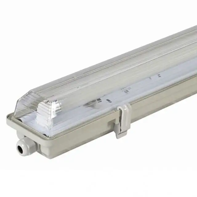 Fixação de luz de tubo twin ip65 4ft 2x18w 1.2m t8