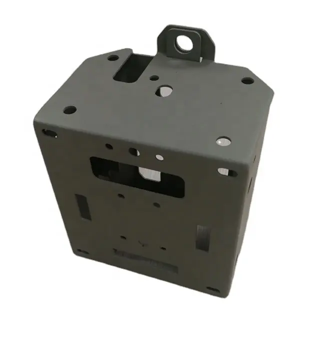Custom Laser Cutting Bending Service Metal Steel Outdoor Box Camera Machine Enclosure Sheet Metal Stamping Casing