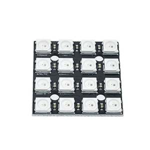 CJMCU-2812 WS2812B LED IC 4*4 5050 RGB ไฟ LED สีเต็มรูปแบบบอร์ดพัฒนา16บิต - Product Image 1