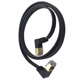 High-Speed Cat8 &amp; Cat7 SFTP FTP <strong>Ethernet</strong> Patch Cord RJ45 LAN Cable with PVC Jacket Shielded <strong>Flat</strong> Patch Cable - Product Image 5
