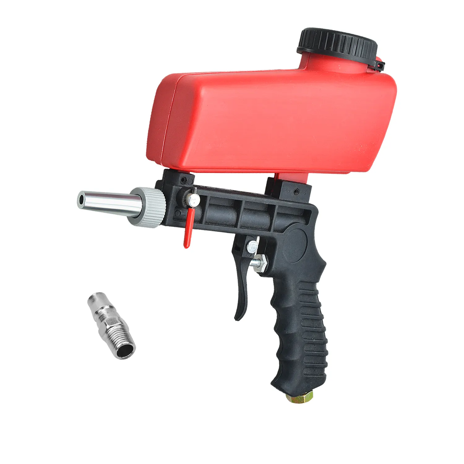 Pistolet de sablage pneumatique réglable petit outil de sablage portatif