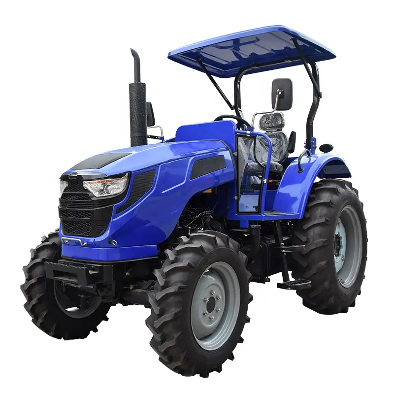 Agricoltura 55hp 4wd traktor trattore agricolo taishan trattori trattori mini coltivazione 4x4