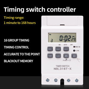 Hochwertiger KG316T-X-Timer 220 V intelligenter programmierbarer Zeitschalter Steuerung für Straßenbeleuchtung - Product Image 3