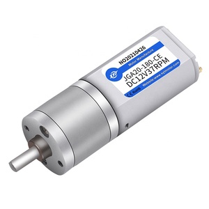 超静音DC JGA20 180玩具机器人仪表智能门锁安全监控精密齿轮减速器电机 - Product Image 1