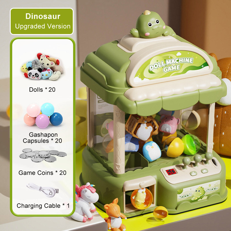 LC-012Dinosaure -20 poupées +20 œufs torsadés-Boîte de couleur