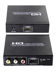 Extractor de HDMI a HDMI + AV CVBS RCA, adaptador de vídeo compuesto coaxial, 3,5mm, hasta 1080p, para HDTV