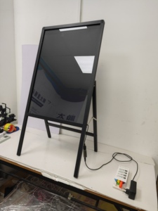 Внутренний приветственный RGB светодиодный свет доска прямоугольное освещение коробка с RGB цвет стоя RGB запись Светодиодная доска меню - Product Image 3