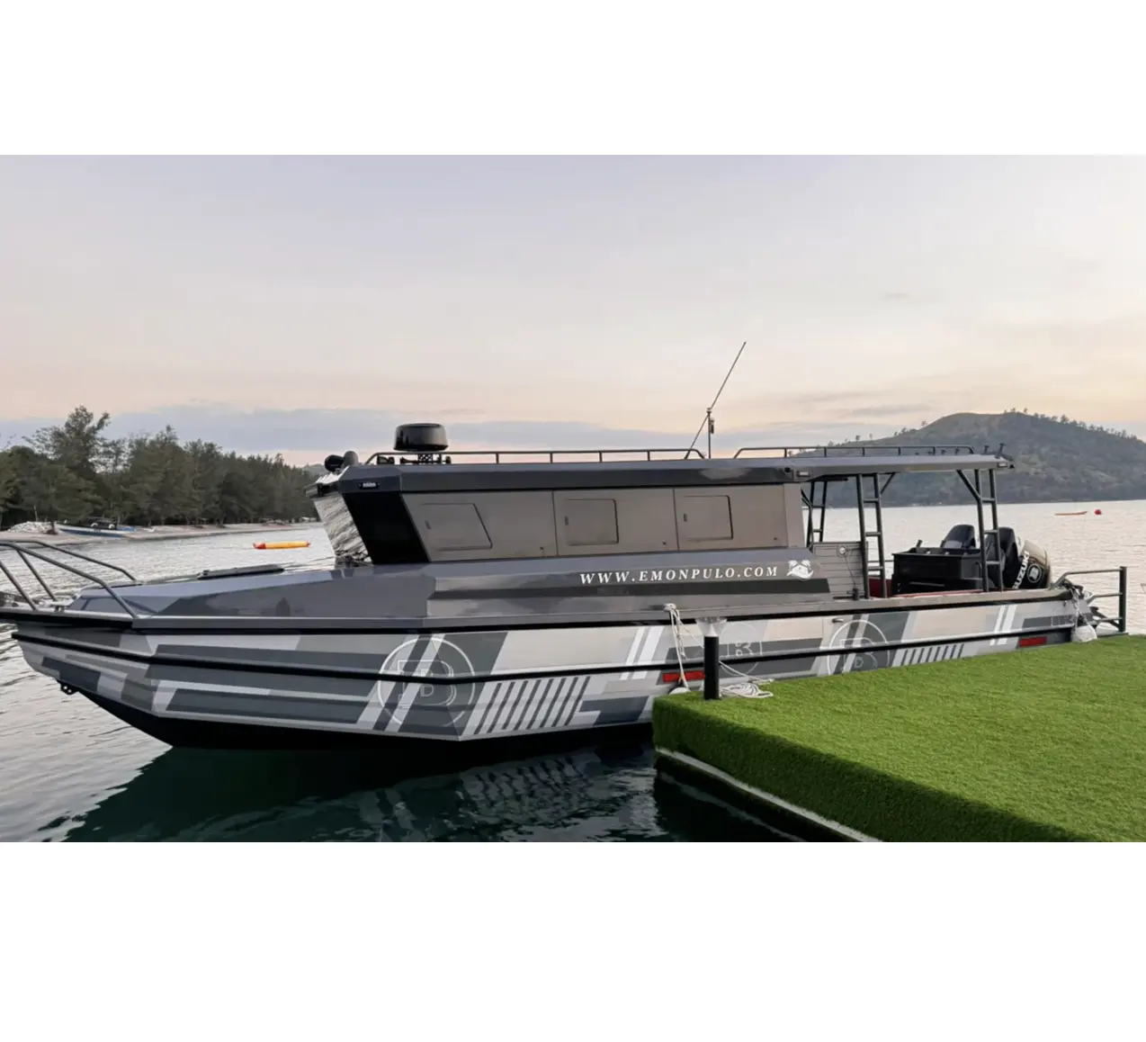 2024 Barco nuevo 11M 36ft Easy Craft Barco de pesca de aluminio a la venta