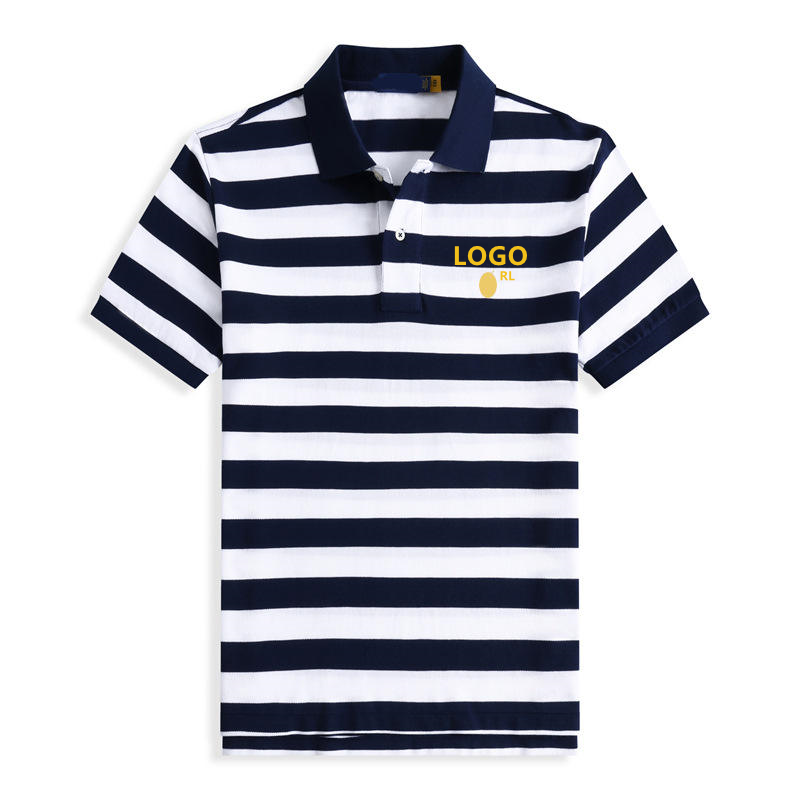 JD 03#Rayures bleu foncé et blanches