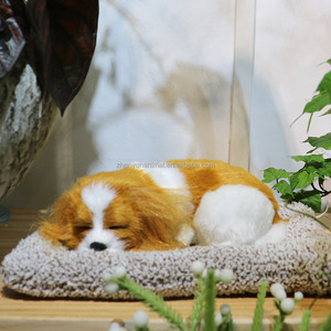 Adorable jouet en peluche Kawaii pour animaux de compagnie réaliste sieste chien peluche paresseux simulé dormir chiot décorations pour voiture - Product Image 2