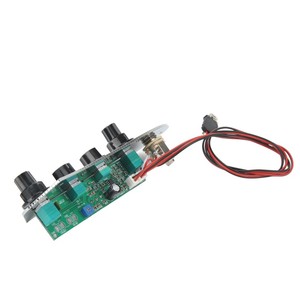 Juego de pastillas de 4 cuerdas, pastilla silenciosa con placa de Control de graves con cable, accesorios para instrumentos musicales