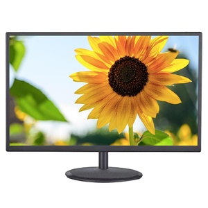 24 "LCDLEDモニター1080PVESAマウントコンピューターディスプレイDC12V PCモニター曲面スクリーンオプション - Product Image 1