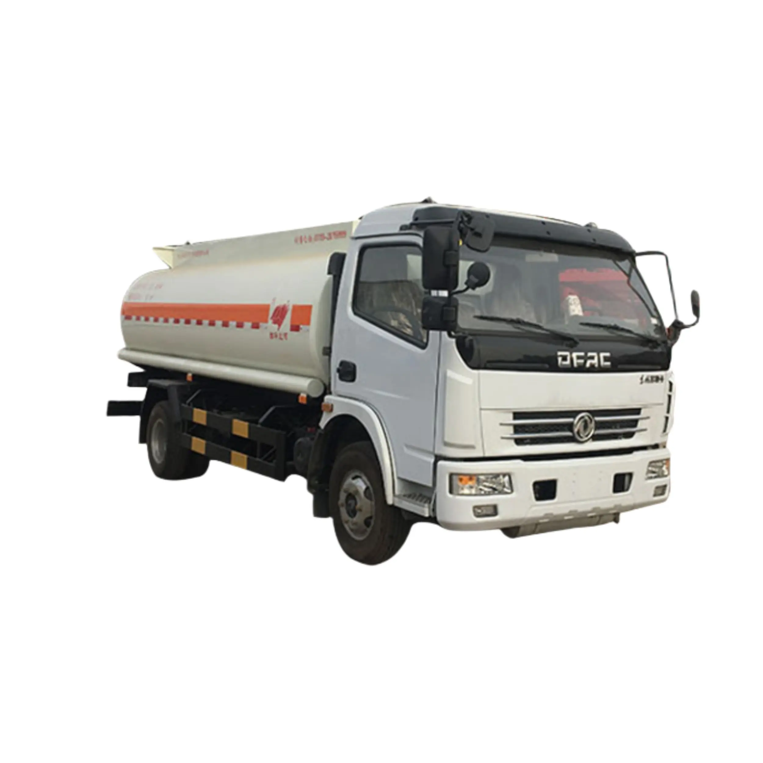 Camión cisterna de acero al carbono usado RHD, camión cisterna de aceite químico, camión cisterna diésel