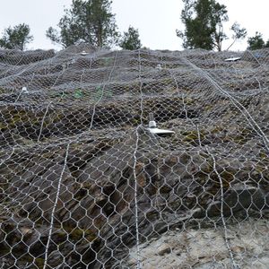 Double Twisted Hexagonal Mesh Slope Schutz netz Stone Falling Protective Netting Preis für Steinschlag schutz - Product Image 3