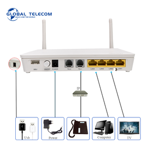 Router <strong>Modem</strong> HG8245H 4GE + 2 POTS+ 1USB+ WiFi FTTH Fiber Optic GPON ONU <strong>Modem</strong> Ont Onu - Product Image 5