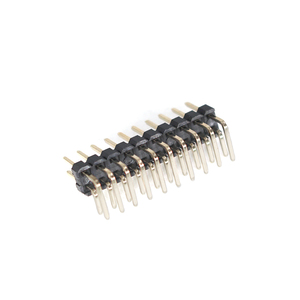 ピンヘッダーコネクタ16ピン90ベンドsymヘッダー1.27mm 16 p 2.54mmピンヘッダー2列直角タイプ - Product Image 4