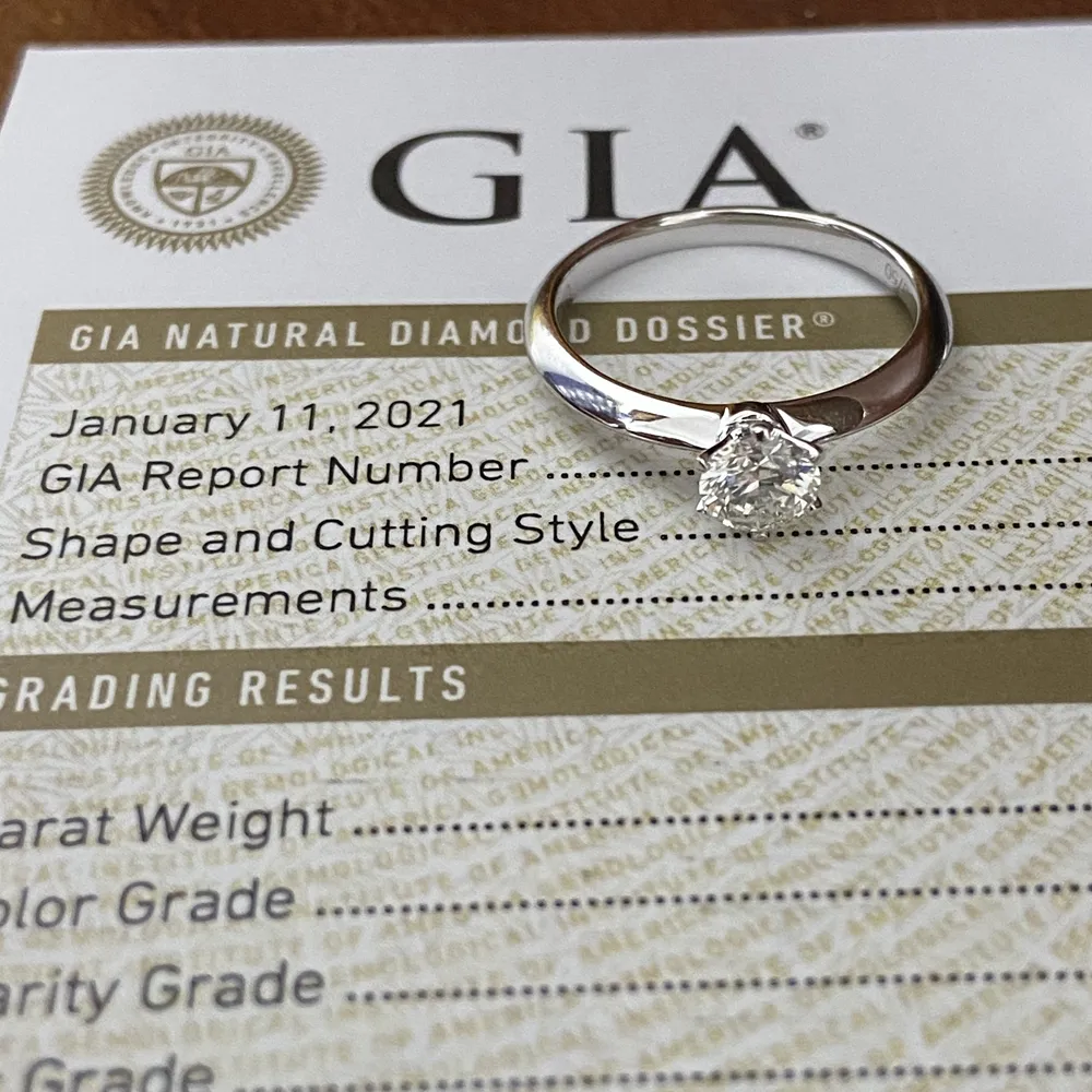 GIA certificato G SI1 1 carati 100% naturale Reall diamante origine prezzo per carato fuoco libero del diamante