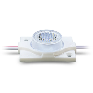 1.5W 1 led โมดูลไฟด้านข้างกําลังสูง 3W โมดูลฉีดพร้อมเลนส์สําหรับกล่องไฟ