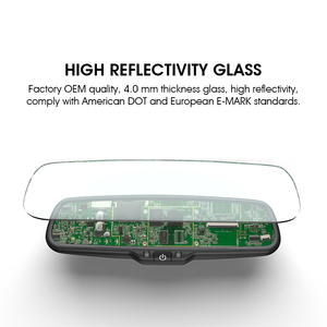 2020 i più nuovi Dual Canali Ingressi Video Specchio di Retrovisione Dell'automobile del Monitor Tv Per Kia Cerato - Product Image 3