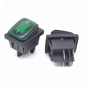 KCD4 su geçirmez anahtarı 6-pin 4-pin kilitleme anahtarı SPST/SPDT16A 30A su geçirmez ışık ile 12v 24v rocker güç anahtarı - Product Image 3