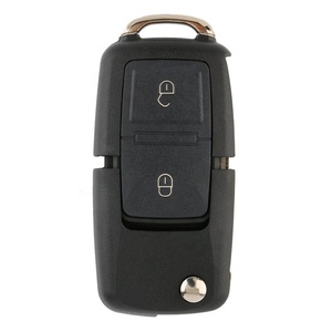 Plastic Car Remote <strong>Key</strong> for <strong>VW</strong> 2 Button 3 Button <strong>Key</strong> Blank Flip Car <strong>Key</strong> Shell - Product Image 3
