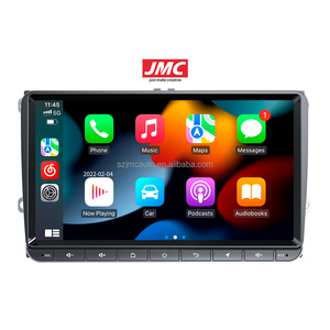 JMC Android 13 2din 9 pollici auto Stereo Touch Screen FM AM RDS WIFI GPS di navigazione volante di controllo <span class=keywords><strong>DSP</strong></span> per Volkswagen