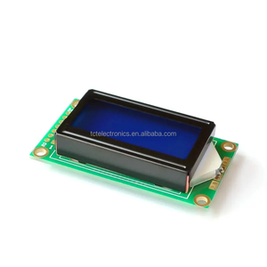 Disponibile 0802A schermo LCD schermo LCD a caratteri 8*2 modulo LCD a linea schermo giallo + verde/blu LCD0802A senza IIC/I2C - Product Image 3
