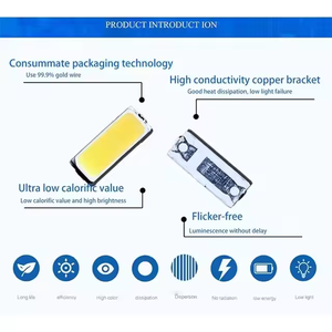 ชิป LED 4014 SMD 0.2W 480nm สีฟ้าน้ำแข็งสำหรับรถยนต์แสงสว่างเน้นเสียง & อิเล็กทรอนิกส์ DIY พลังงานต่ำและผลผลิตสูง - Product Image 5