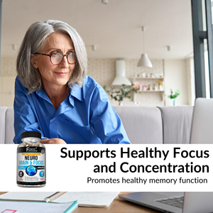Brain Support Supplement für Gedächtnis und Fokus Energie Kapsel Fokus und Konzentration und Lern genauigkeit - Product Image 3
