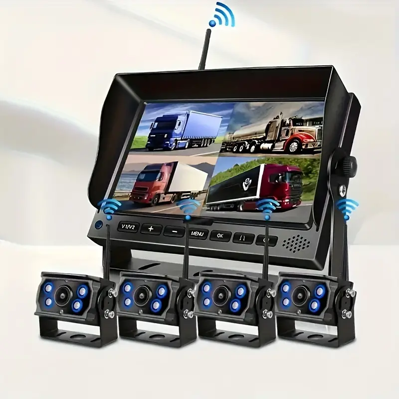 7 Inch AHD Monitor+4Camera
