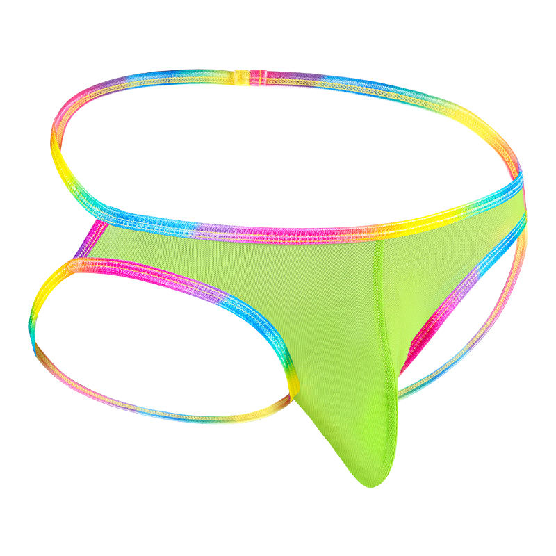 สีเขียว --- การตัดแต่งสีรุ้ง