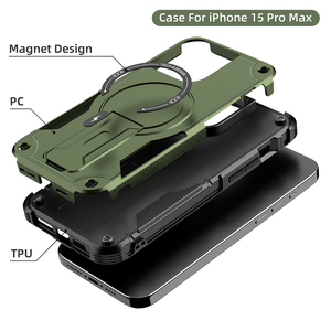 iPhone 15 Pro Max跌落保护装甲手机壳 - Product Image 2