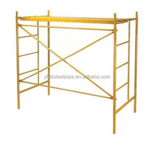 Galvanized <strong>Ladders</strong> <strong>Scaffolding</strong> 6'7&quot; Walk-thru Scaffold Frame a Arch Frame <strong>Scaffolding</strong> 42 Inches <strong>System</strong> Dimension - Product Image 4